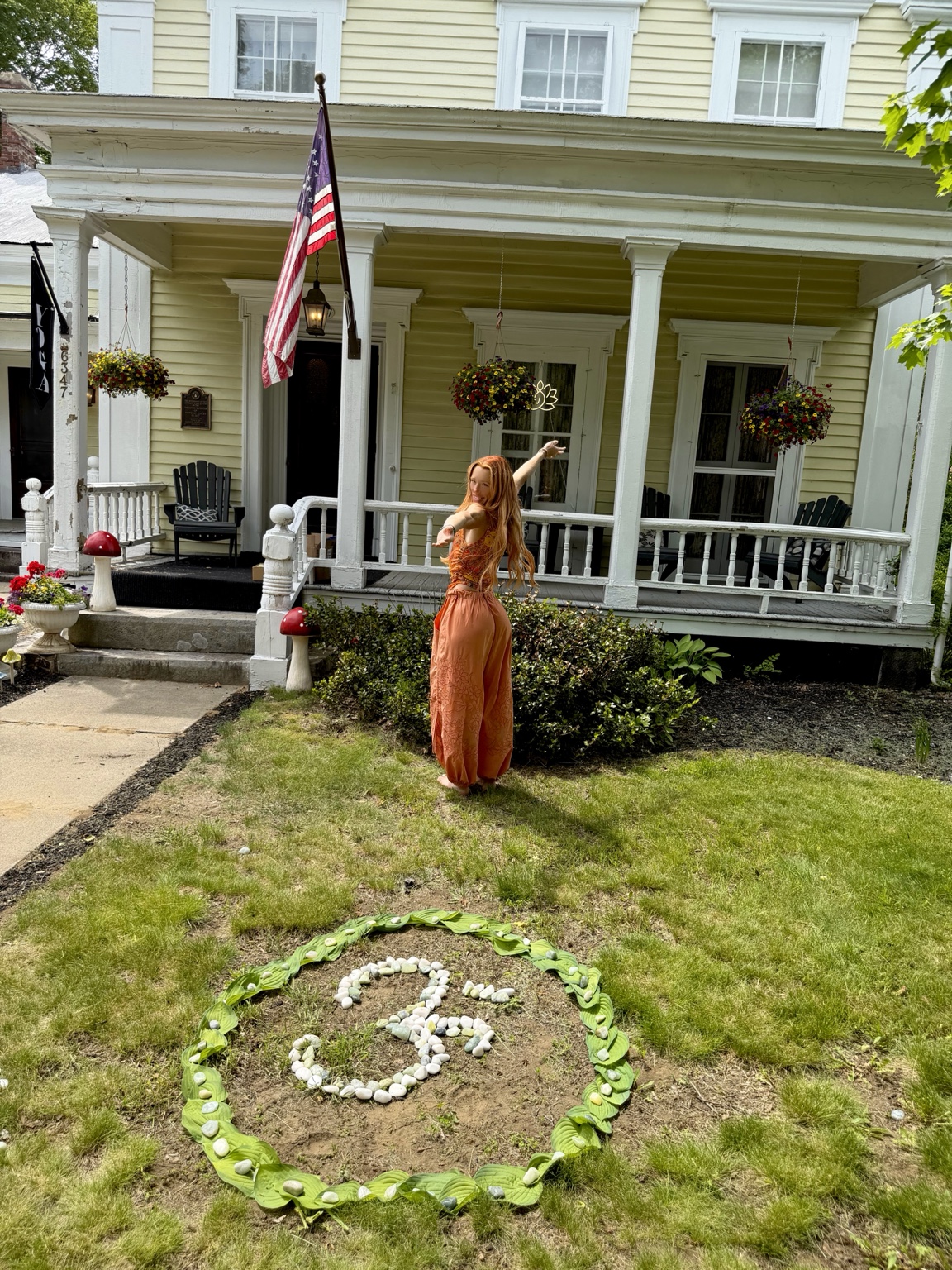 Outside Wild Sol Yoga in Chestertown, New York